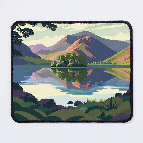 Item preview, Vibrant landscape of The Lake District designed and sold by andreipopescu.