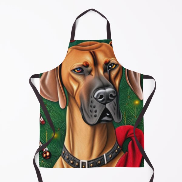 Item preview, Rhodesian Ridgeback Dog Christmas Celebration 2 designed and sold by AnadAA.