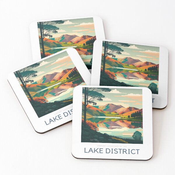 Item preview, Vibrant landscape of The Lake District designed and sold by andreipopescu.