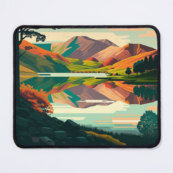 Item preview, Vibrant landscape of The Lake District designed and sold by andreipopescu.