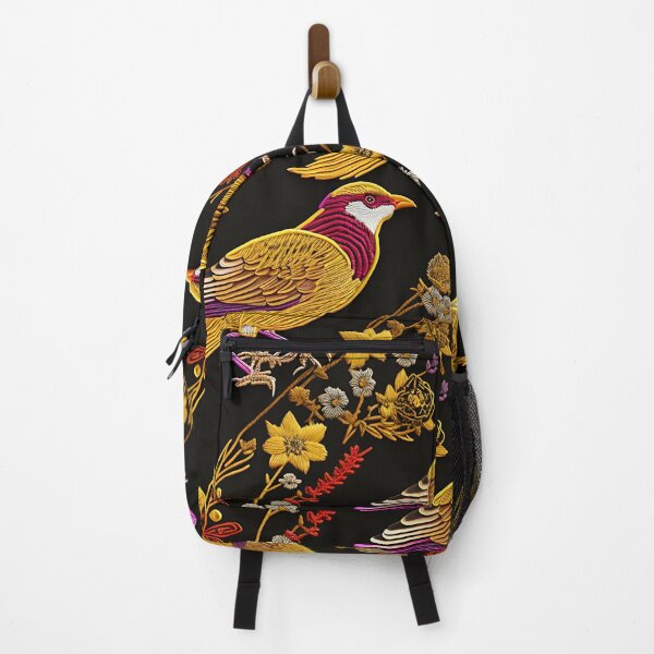 Item preview, "...Everybirdy golder birds_Embroidered Pattern...01_S60" designed and sold by CreArtorium.