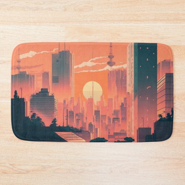 Item preview, Magical Sunset Vaporwave City Aesthetic designed and sold by trajeado14.
