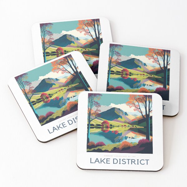 Item preview, Vibrant landscape of The Lake District designed and sold by andreipopescu.