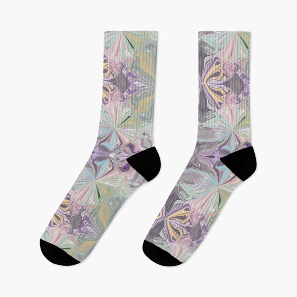 Item preview, Geometric allover print like it was painted on silk  designed and sold by simplyart767.