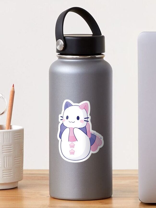 Thumbnail 1 of 3, Sticker, CandiCat SnowCat • 2022 designed and sold by devicatoutlet.