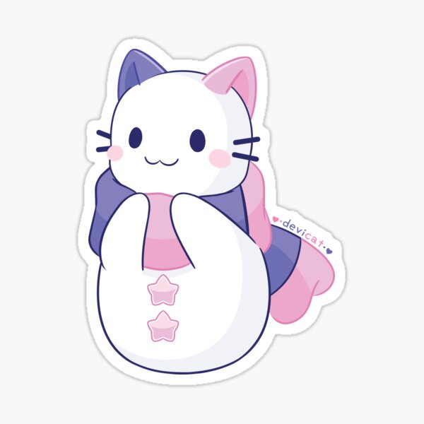 Item preview, CandiCat SnowCat • 2022 designed and sold by Devi Cat.