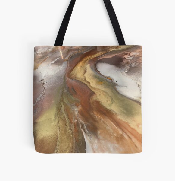 Coffee & Cream All Over Print Tote Bag