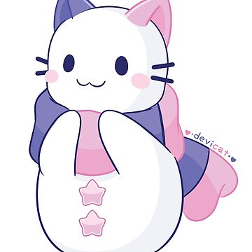 Artwork thumbnail, CandiCat SnowCat • 2022 by Devi Cat