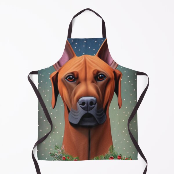 Item preview, Rhodesian Ridgeback Dog Christmas Celebration 3 designed and sold by AnadAA.