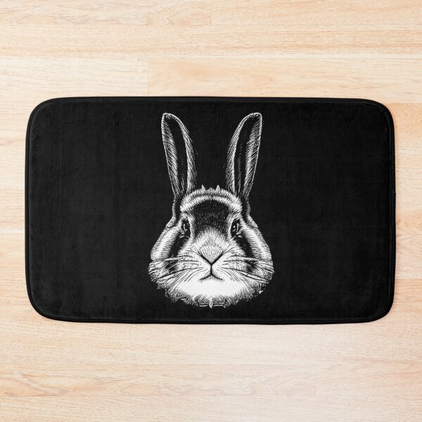 Item preview, rabbit black and white drawing designed and sold by SBlagojevic.