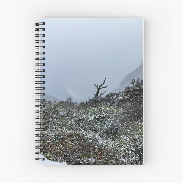 Item preview, Falling Snow on mountains trees and greenery designed and sold by SafariByMarisa.