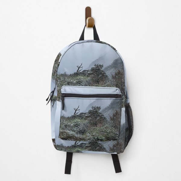 Item preview, Falling Snow on mountains trees and greenery designed and sold by SafariByMarisa.