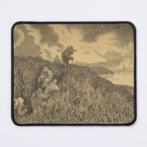 Item preview, Theodor Kittelsen On the way to the feast in Troll Castle designed and sold by TeeARTHY.