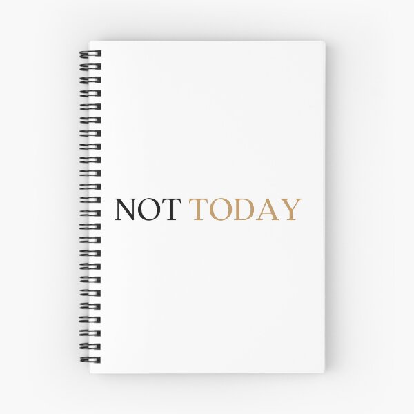 Item preview, Not today designed and sold by ClauCollado.