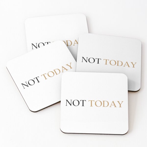 Item preview, Not today designed and sold by ClauCollado.