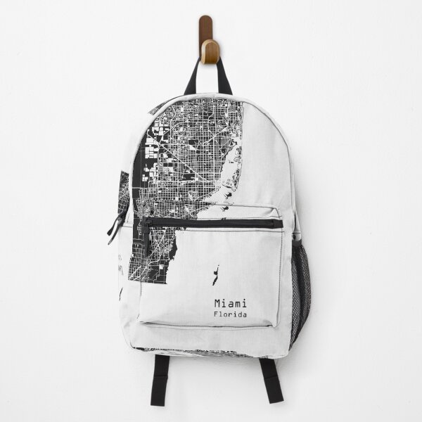 Item preview, Map of Miami, Florida designed and sold by wamuigaworld.