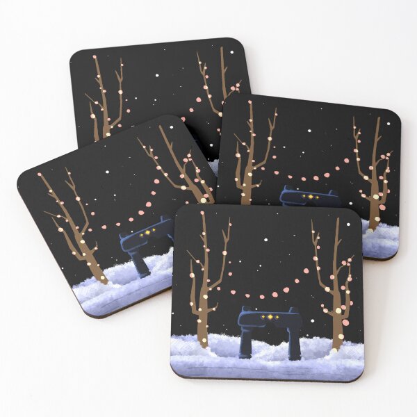 Item preview, Sky children of the light (cotl) - merry Christmas snow shrine door dead tree branches (falling snow version) designed and sold by NailBroken.