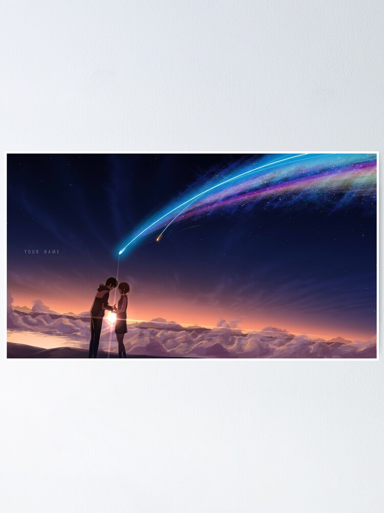 Kimi No Na Wa Dein Name Poster Von Aishiruu Redbubble