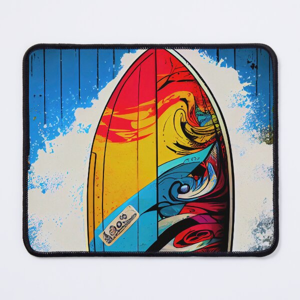 Item preview, Surfboard Pop Art Style designed and sold by Fitbys.