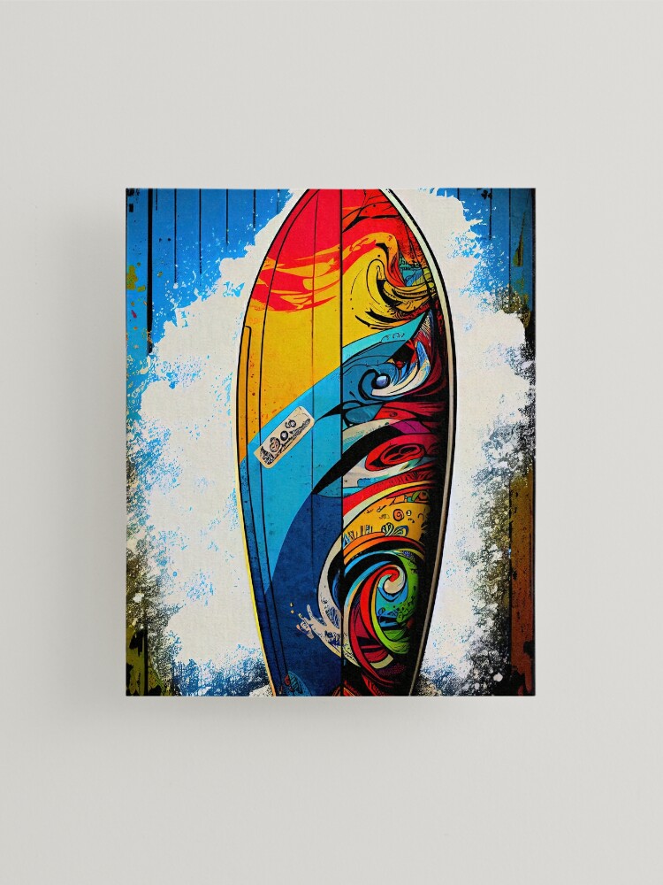 Fashion Surfboard - France II Art: Canvas Prints, Frames & Posters