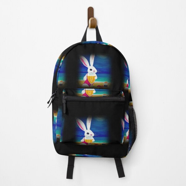 Item preview, Bunny Babe On The Beach - Year Of The Rabbit - 2023 - Funny Bunny designed and sold by Sun Sand & Sea Art.