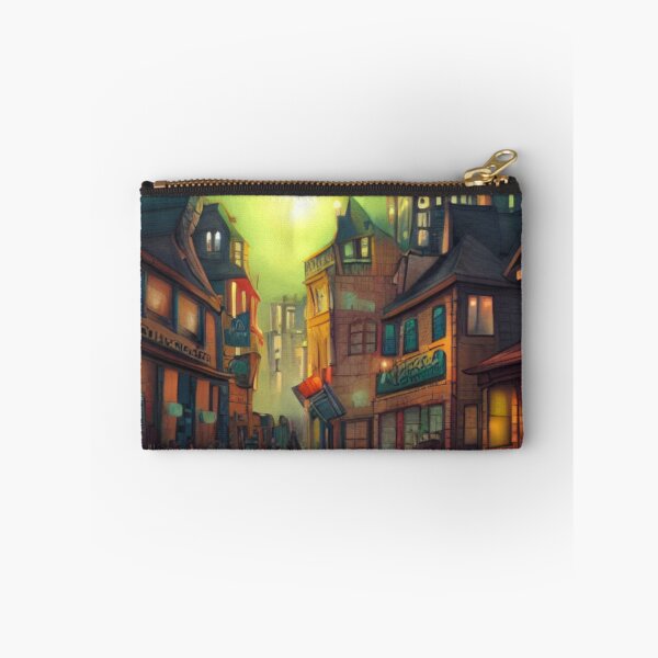 Item preview, monstrous town designed and sold by MyOilArt4you.