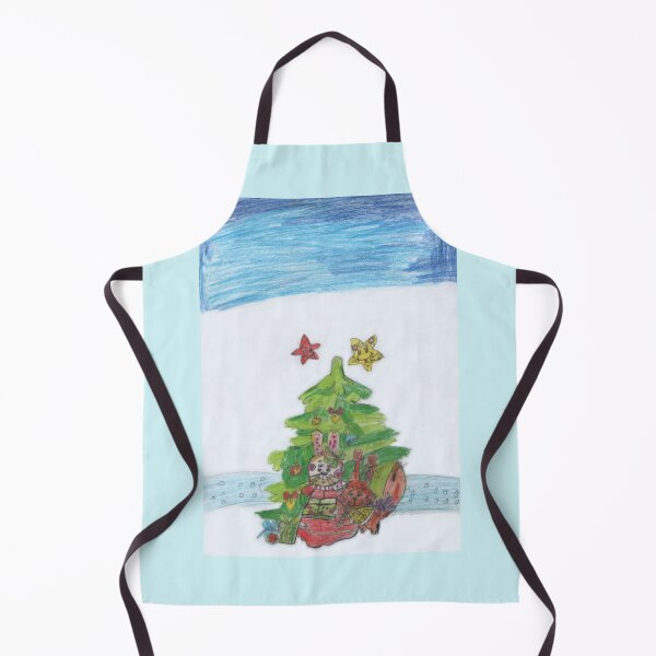 Item preview, Hare and Squirrel under Christmas Tree designed and sold by mila-ola.
