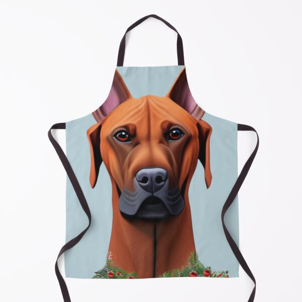 Item preview, Rhodesian Ridgeback Dog Christmas Celebration 4 designed and sold by AnadAA.