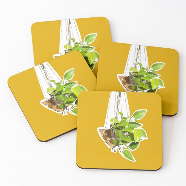 Item preview, Plant Hanger Macrame - Tray of Neon Pothos designed and sold by EmmaLespron.
