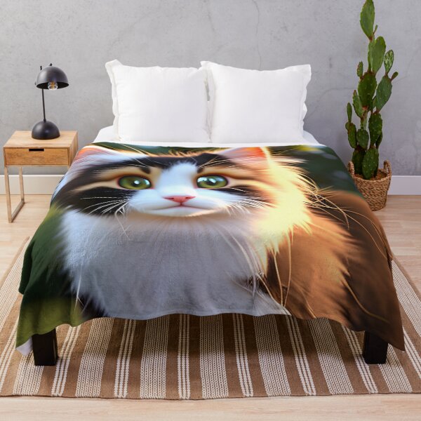 Item preview, Cat in the Garden - Modern Digital Art designed and sold by Ai-michiart.