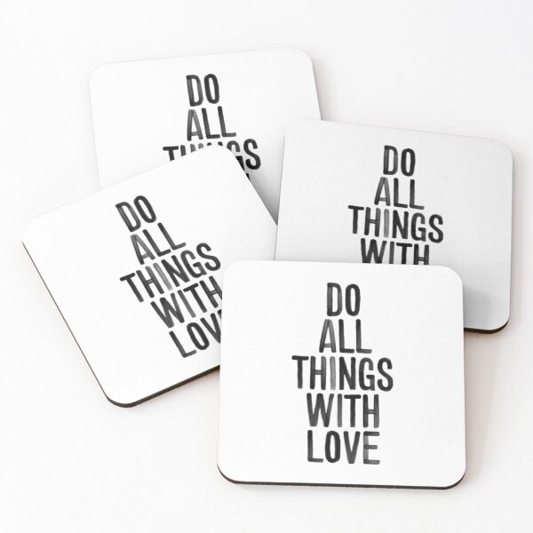 Item preview, do all things with love phrase of love in several products designed and sold by Ademirdesign.
