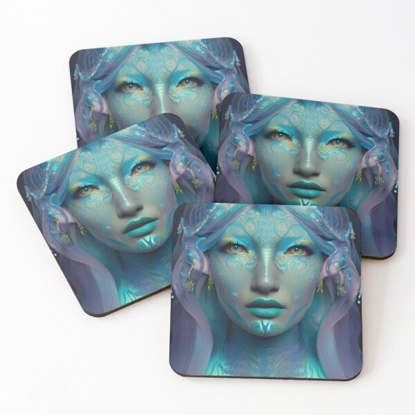 Item preview, Na’vi goddess. Turquoise green Eyes. Beautiful fabulous girl designed and sold by Olga Nagornaya.