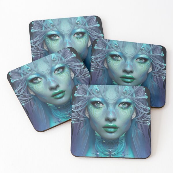 Item preview, Na’vi goddess. Turquoise green Eyes. Beautiful fabulous girl designed and sold by Olga Nagornaya.