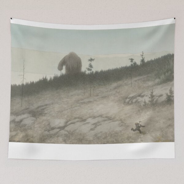 Item preview, Theodor Kittelsen The Ash Lad and the Troll  designed and sold by TeeARTHY.