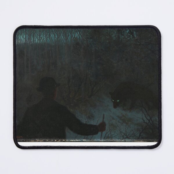 Item preview, Theodor Kittelsen  The Ash Lad and the Wolf designed and sold by TeeARTHY.