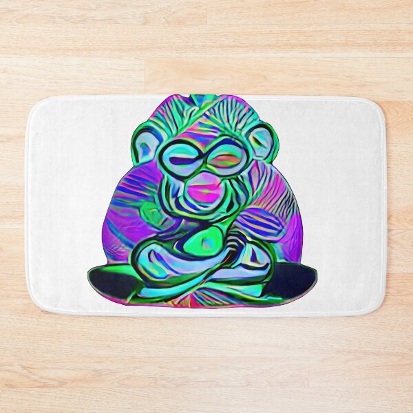 Item preview, Neon Meditation Monkey designed and sold by James & Justin.
