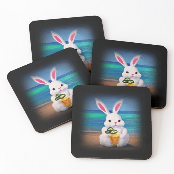 Item preview, Funny Bunny Rabbit At Beach - Year Of The Rabbit - 2023 - Easter Bunny designed and sold by Sun Sand & Sea Art.