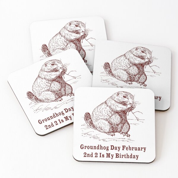 Item preview, Groundhog Day February 2nd 2 Is My Birthday  designed and sold by Soudesign99.
