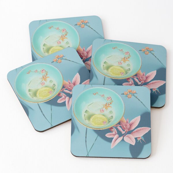 Item preview, Sky Blue Serenade Tropical Cocktail designed and sold by Tropicohana.