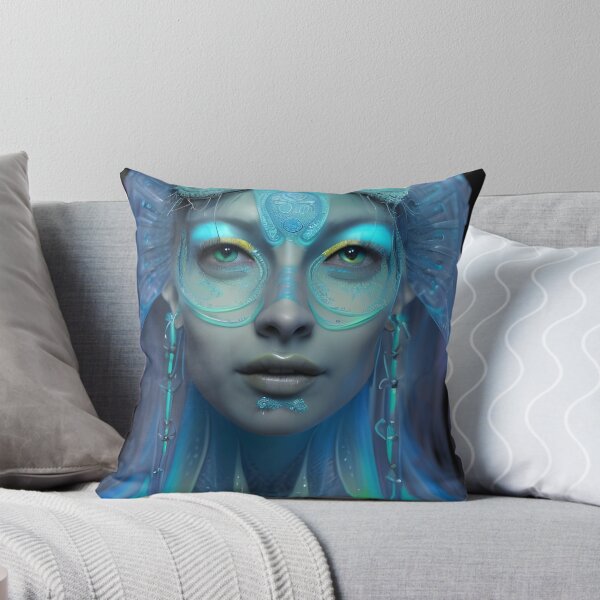 Item preview, Na’vi goddess. Turquoise green Eyes. Beautiful fabulous girl designed and sold by Olga Nagornaya.