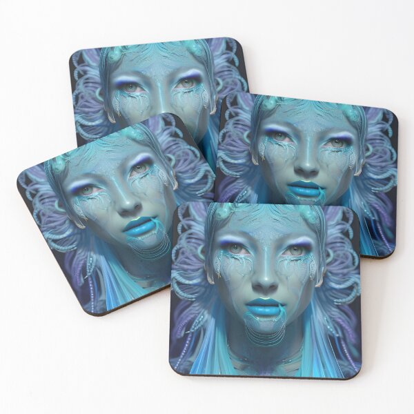 Item preview, Turquoise green Eyes. Na’vi goddess. Beautiful fabulous girl designed and sold by Olga Nagornaya.