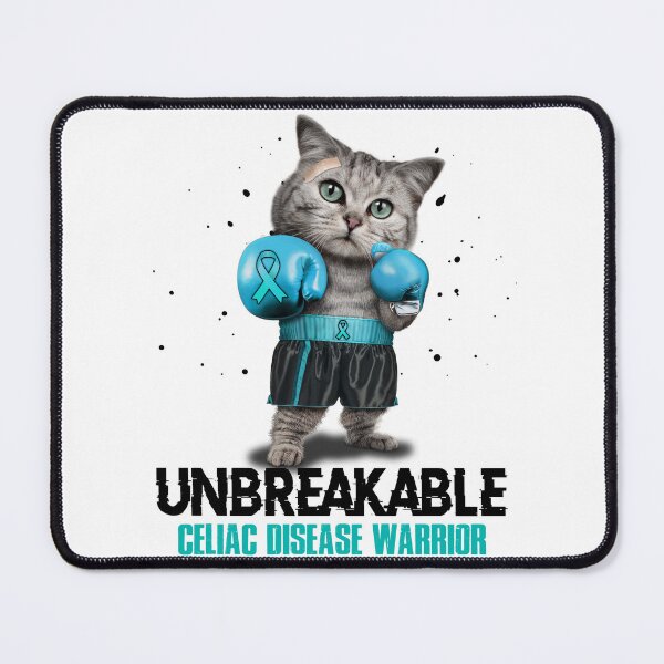 Item preview, Celiac Disease Warrior - UNBREAKABLE - Celiac Disease Ribbon designed and sold by EdithShop59.