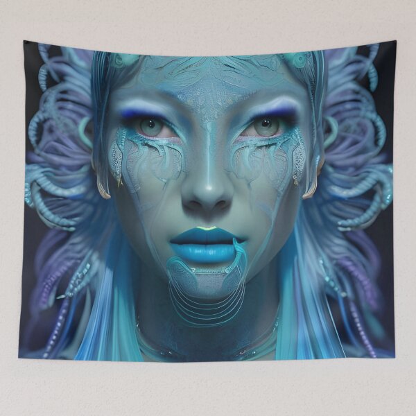 Item preview, Turquoise green Eyes. Na’vi goddess. Beautiful fabulous girl designed and sold by Olga Nagornaya.