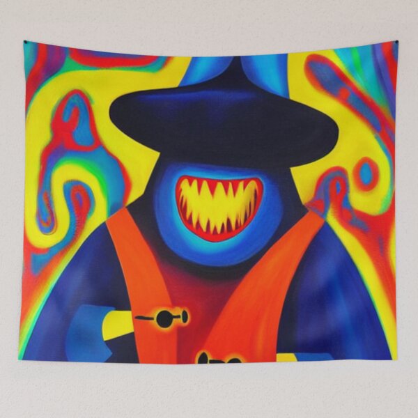 Item preview, Psycho Madness - Blue Wizard designed and sold by PsychoMadness.