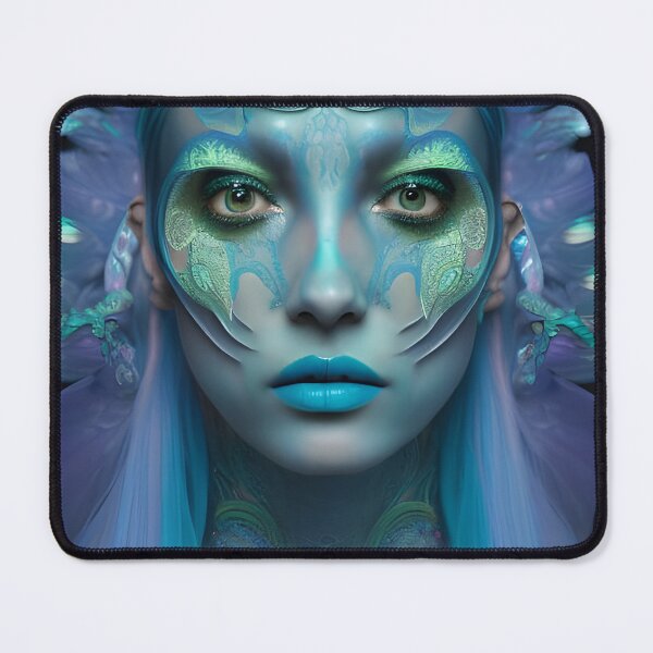 Item preview, Na’vi goddess. Beautiful fabulous girl. Turquoise green Eyes designed and sold by Olga Nagornaya.
