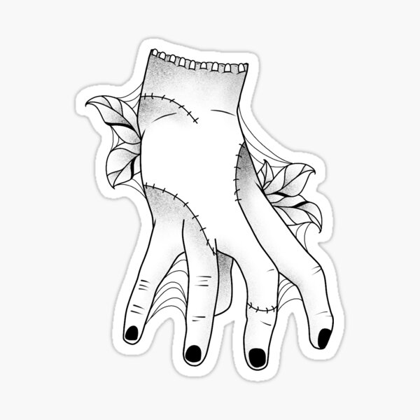 Addams Family Tattoo Stickers for Sale | Redbubble