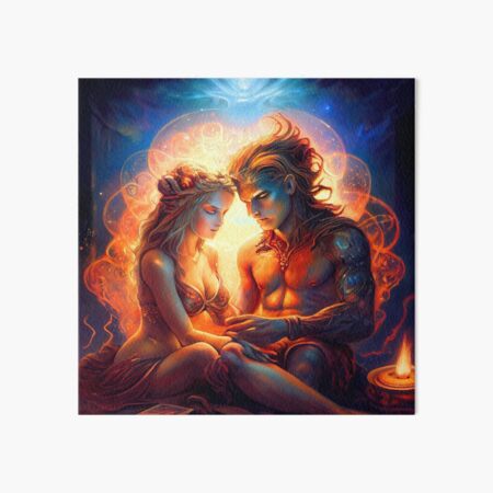 Twin Flame Lovers | Art Board Print