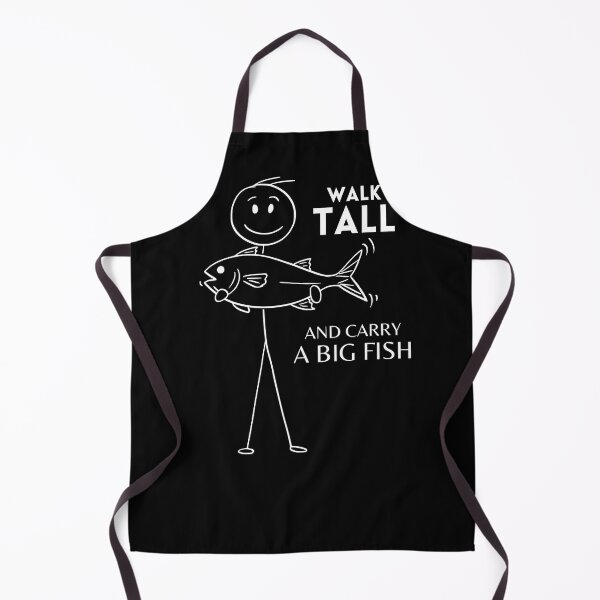 Item preview, Walk Tall and Carry a Big Fish designed and sold by Violet Grant.