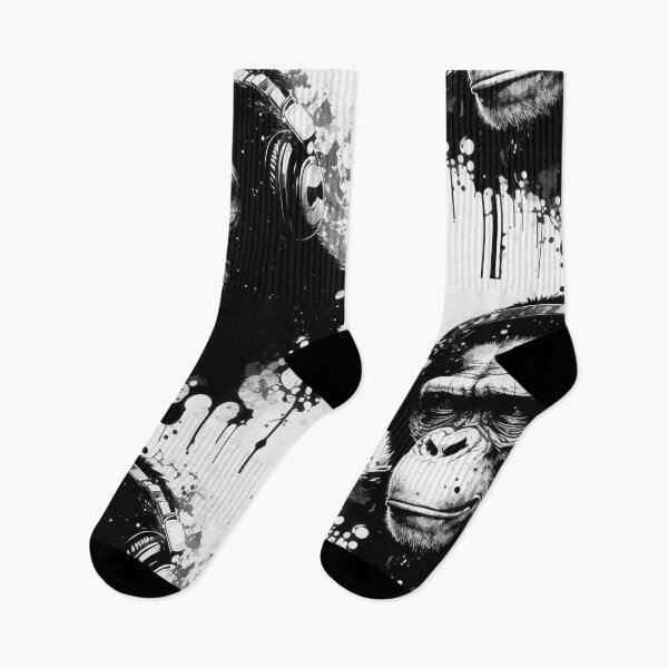 Item preview, Ink Splattered Chimpanzee designed and sold by Abili-Tees.
