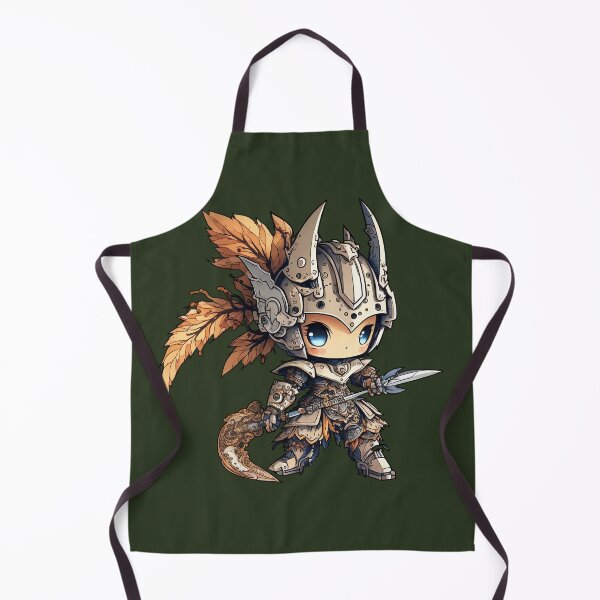 Item preview, Adorable Chibi Armored Knight - Bronze Reaper designed and sold by DreamsGD.
